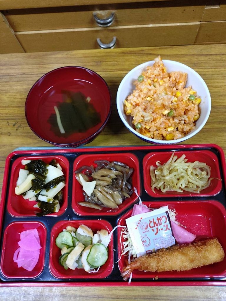7/7～7/12までの献立表