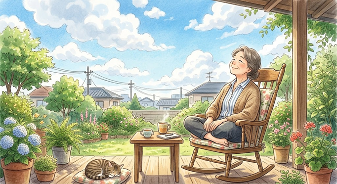 雲行きが怪しい休日の空を眺めて　　　　よっしいダイアリー